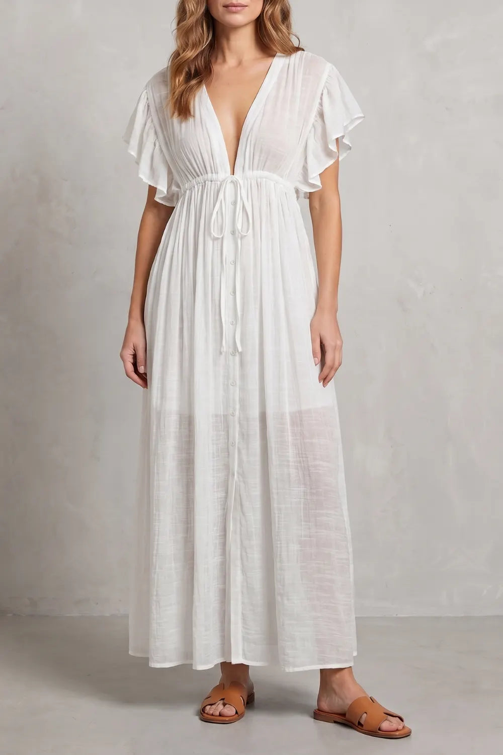 Airy resort elegance – Maxi dress