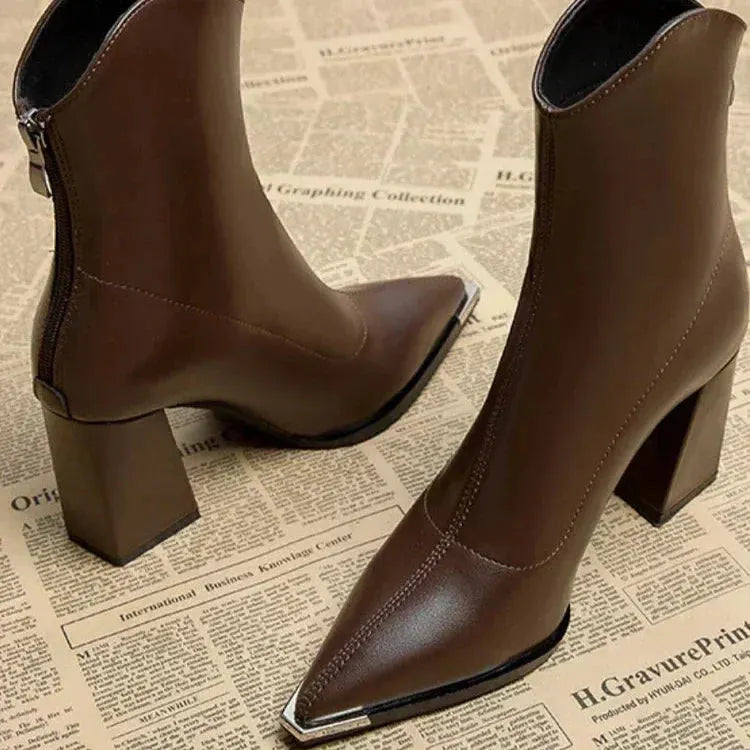 NOX? - Chrome Tip Chelsea Boots