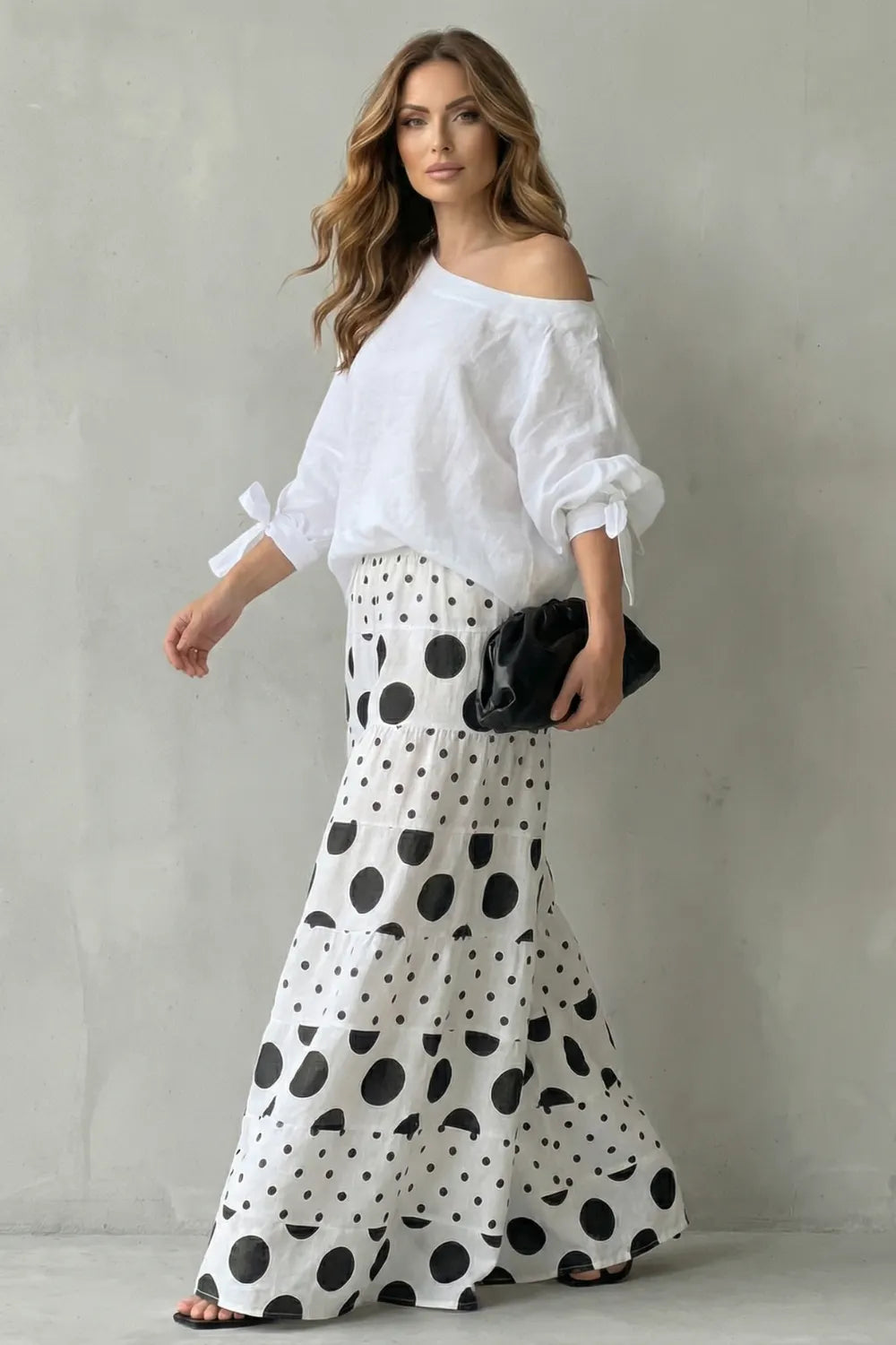 Playful polka flow – Two piece set