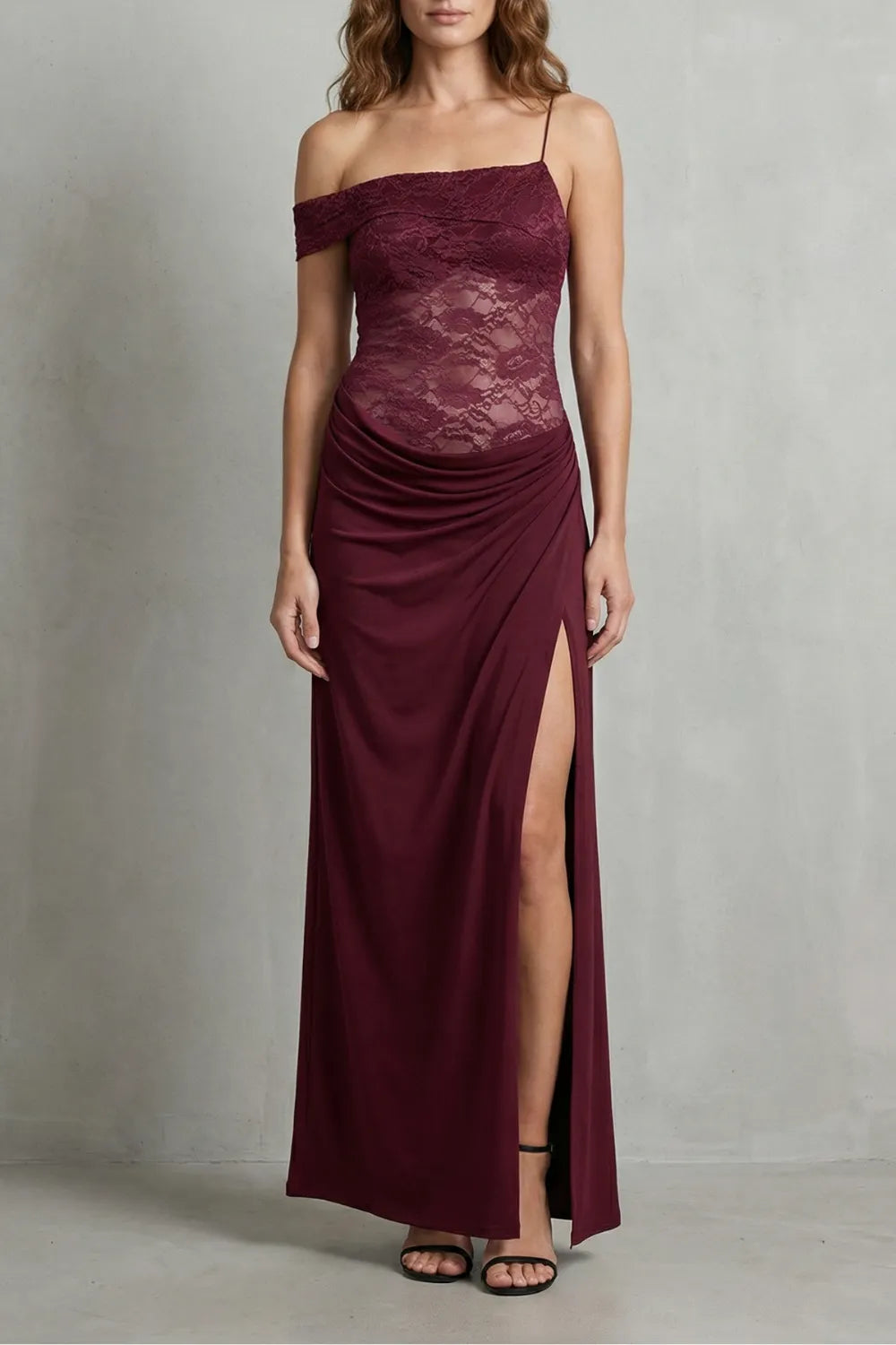 Timeless romance – Women’s Elegant Lace Maxi Dress