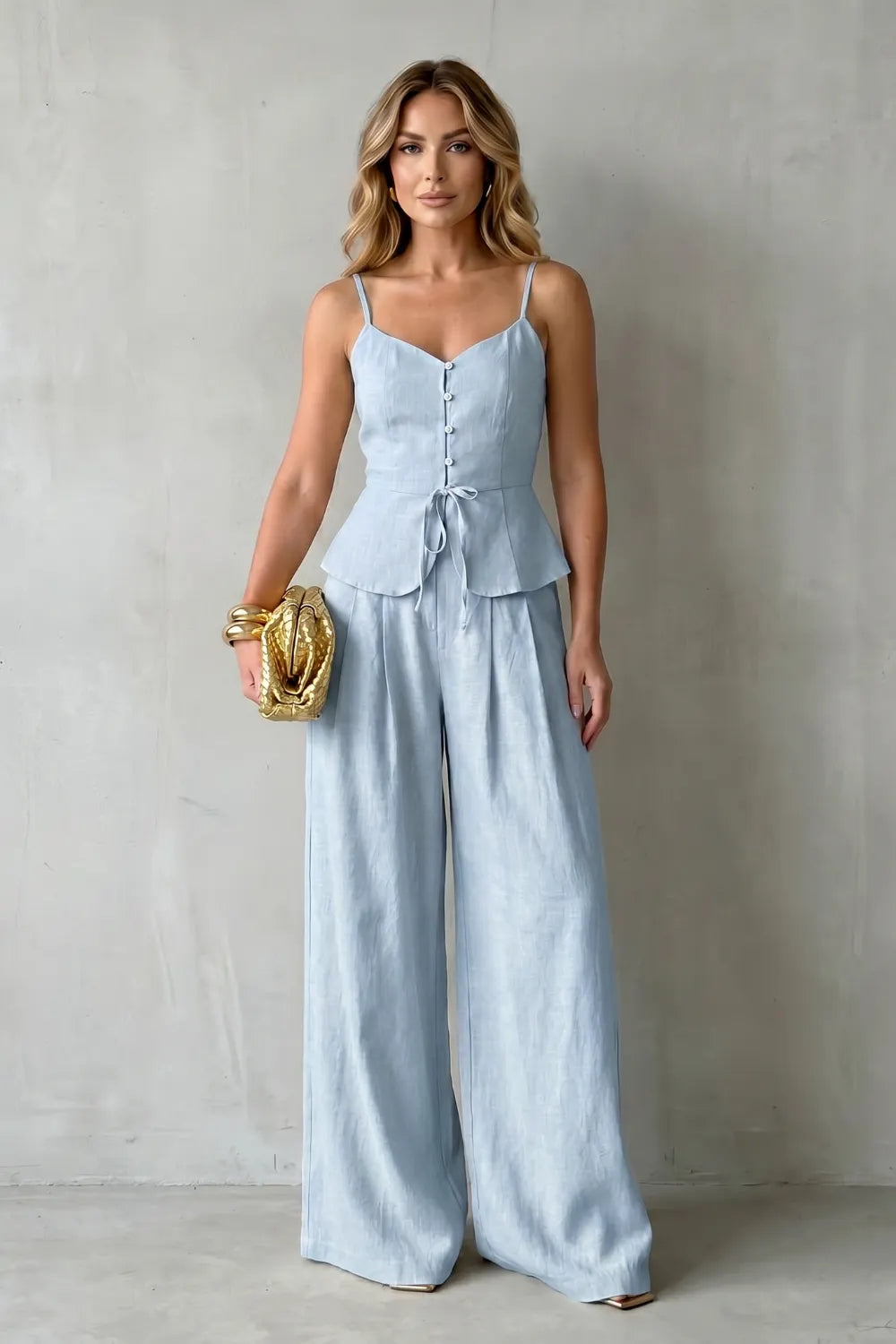 Effortless resort elegance – Trouser set
