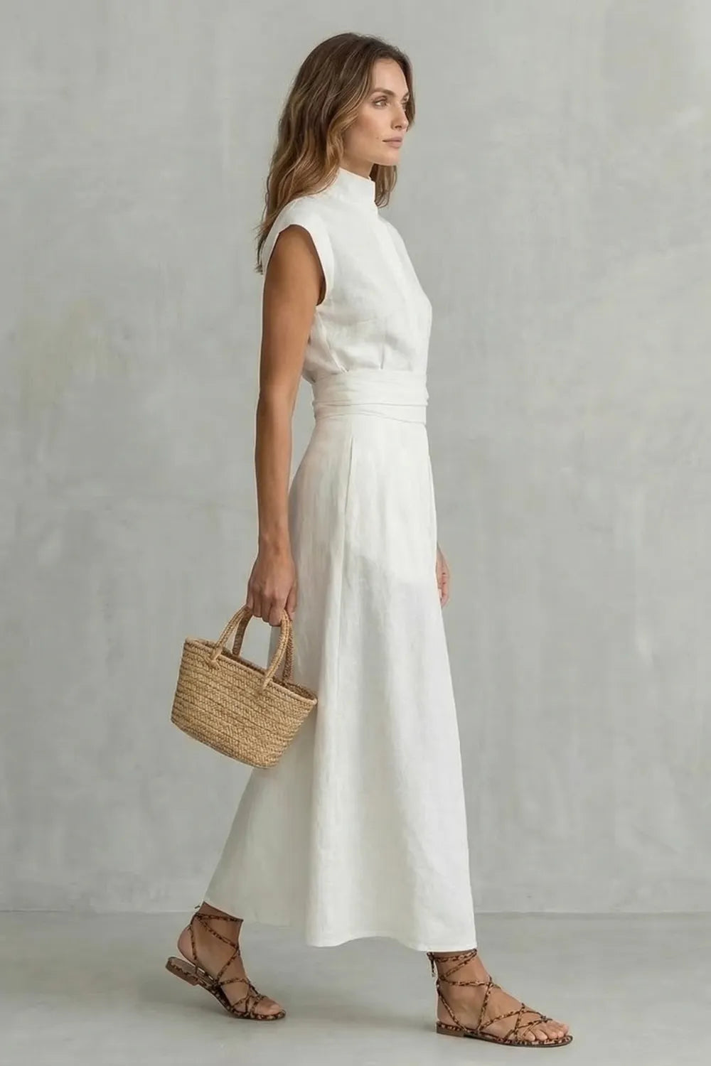 Refined waist detail – Maxi dress
