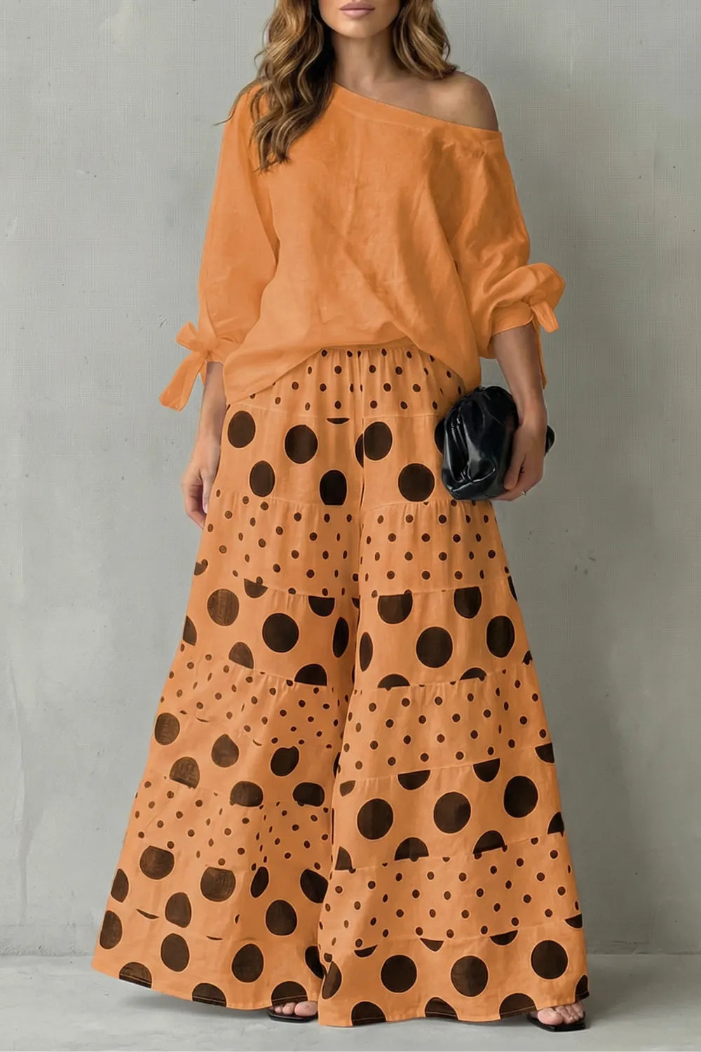 Playful polka flow – Two piece set