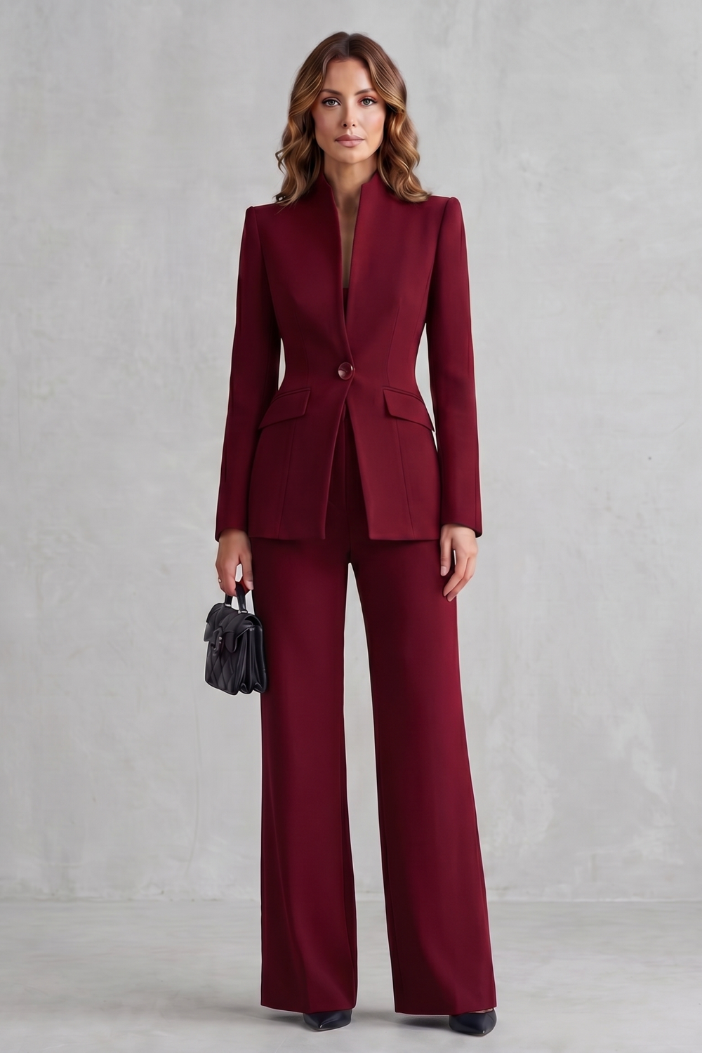 Sculpted tailoring – Trouser suit set