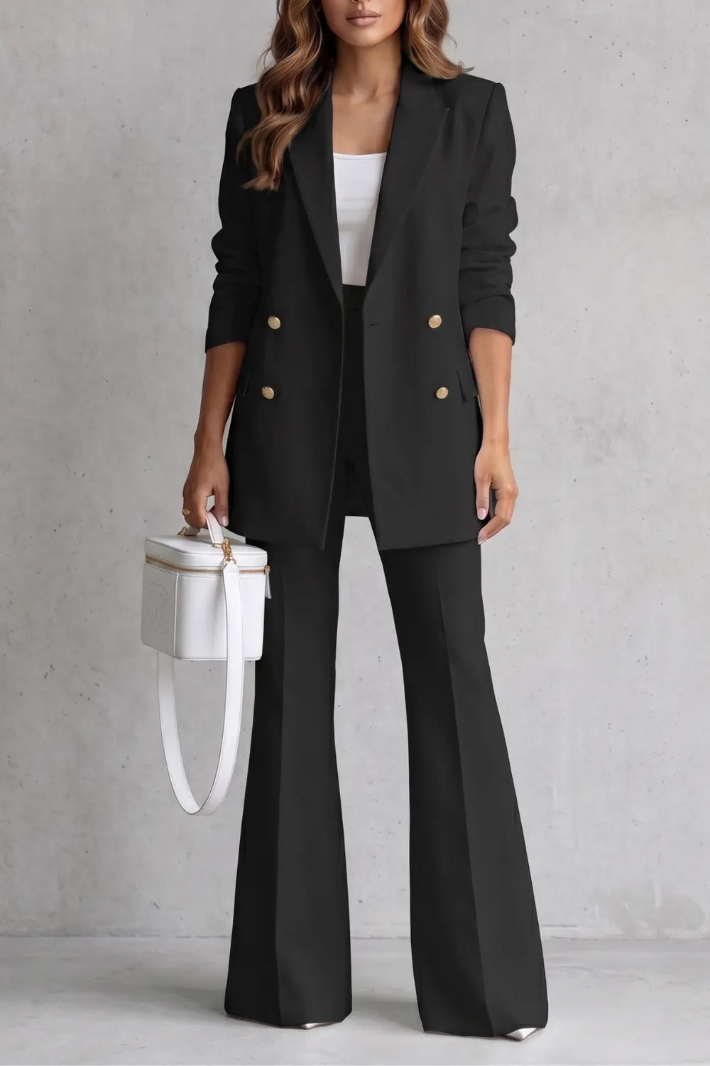 Refined tailored silhouette – Trouser suit set