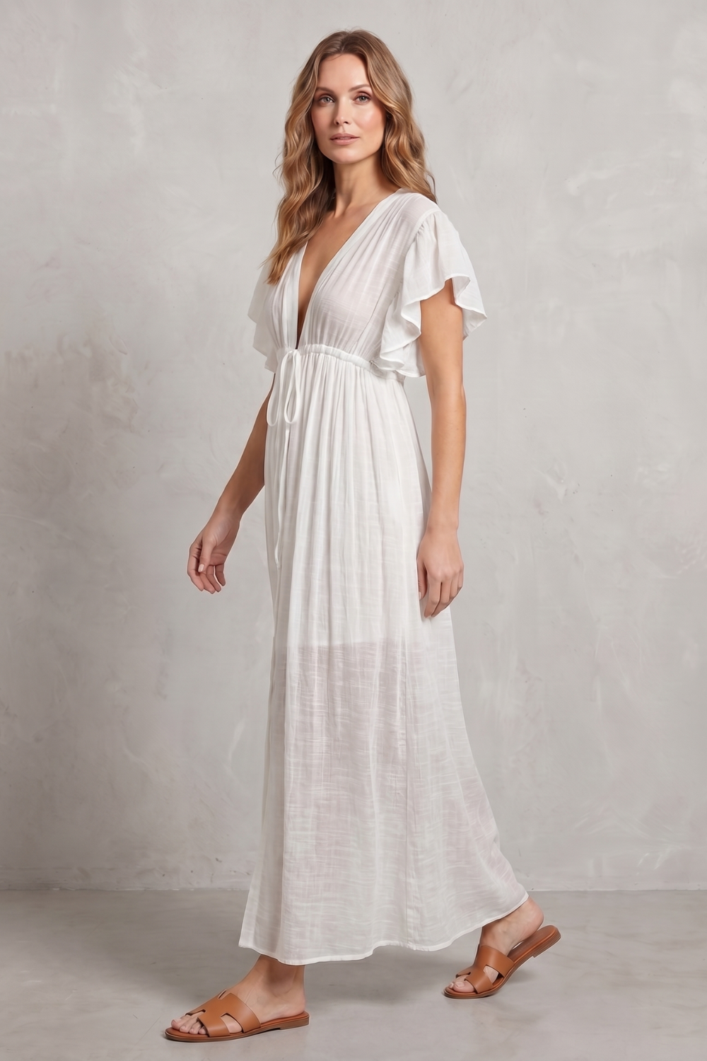 Airy resort elegance – Maxi dress