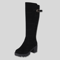 Calista - Suede Knee High Boots