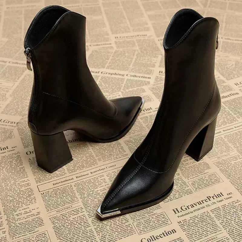 NOX? - Chrome Tip Chelsea Boots