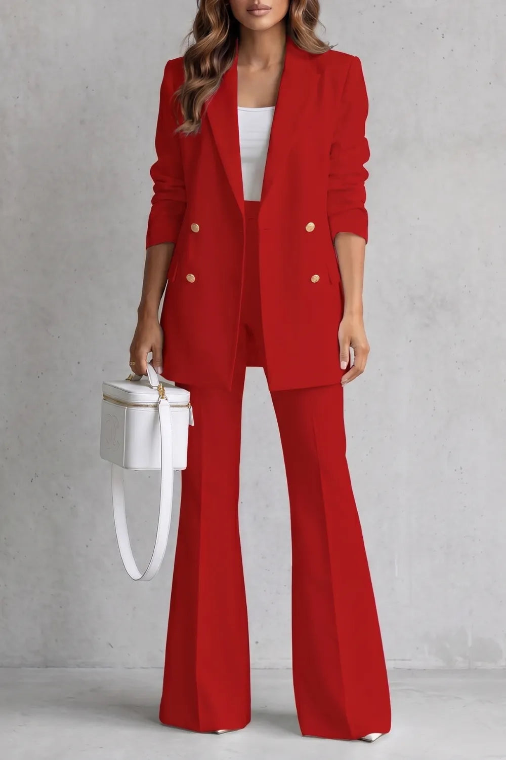 Refined tailored silhouette – Trouser suit set