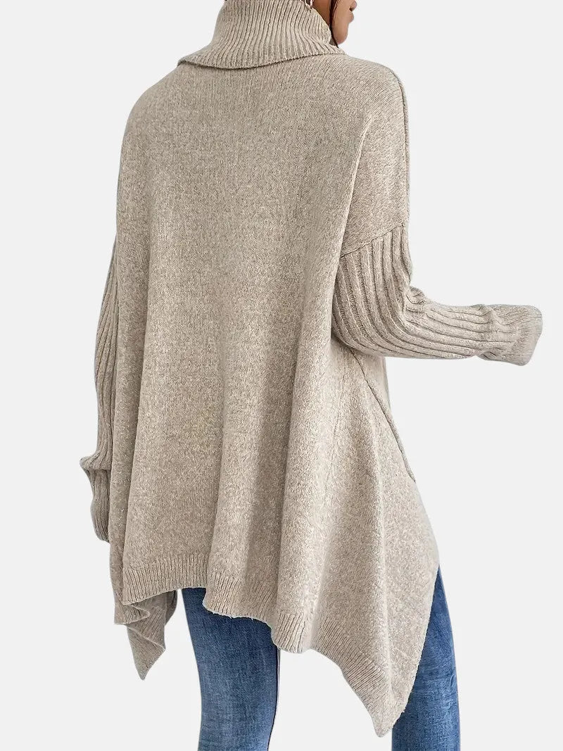 BRIGITTE – LONG TURTLENECK SWEATER