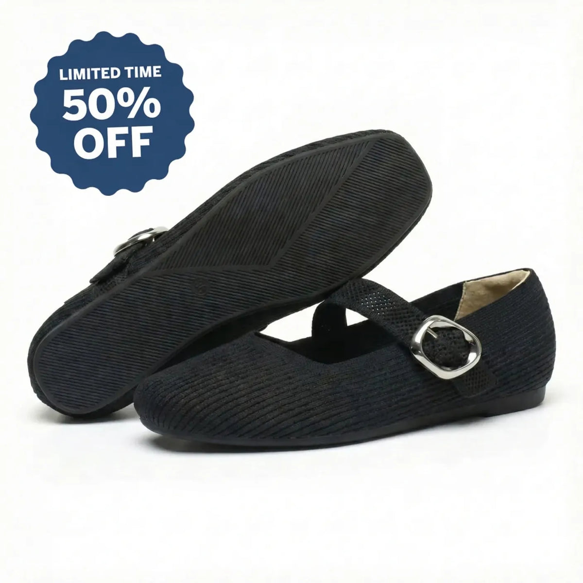 Mary Jane Comfort Flat
