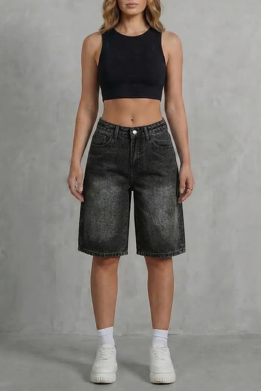 Vintage high waist – Denim shorts