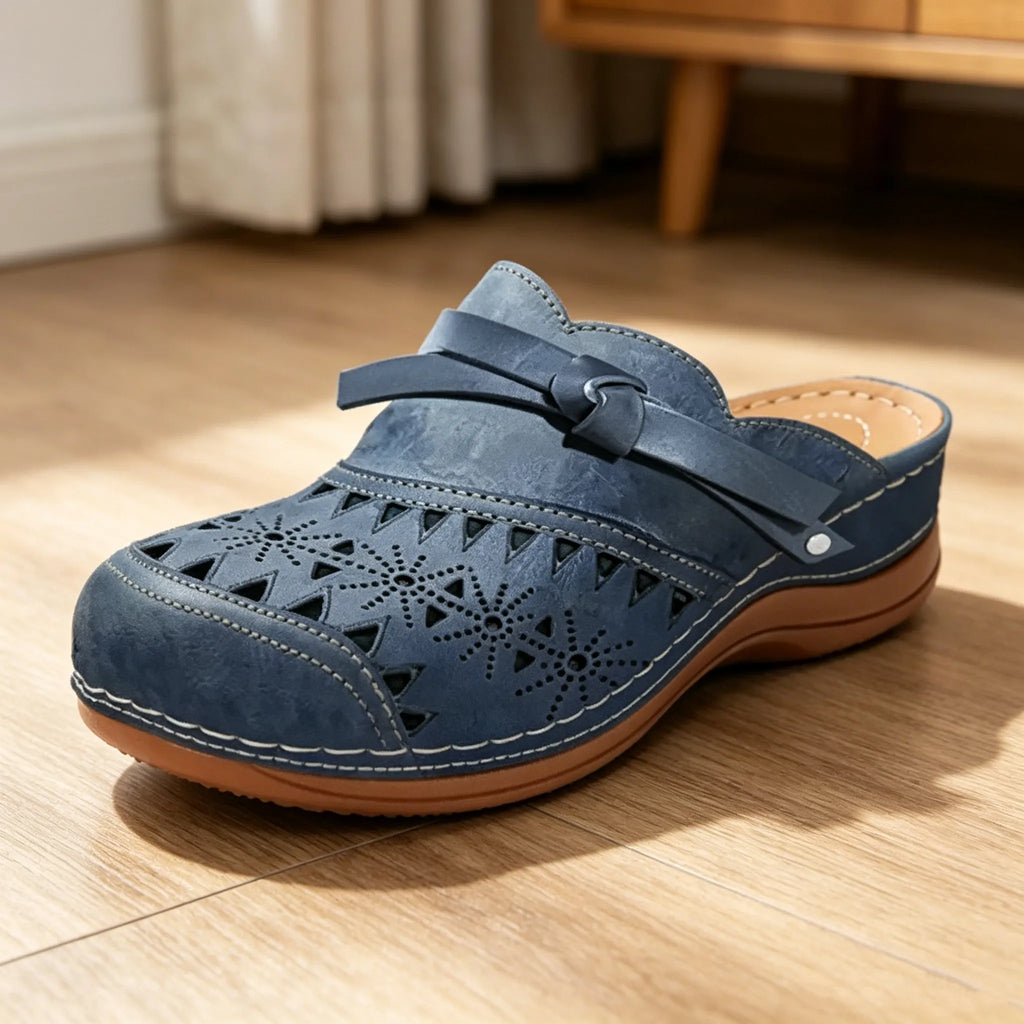 Last day 70% off-Women’s Bowknot Wedge Sandals – Arch Support & Everyday Comfort