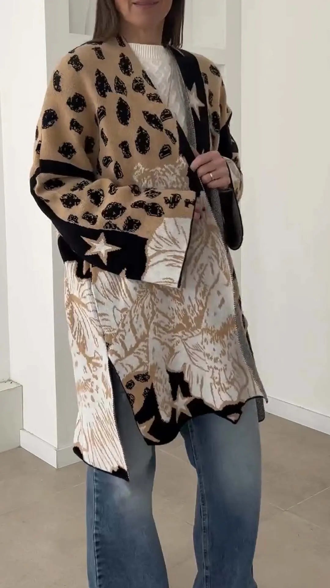 Women's Casual Print Jacket