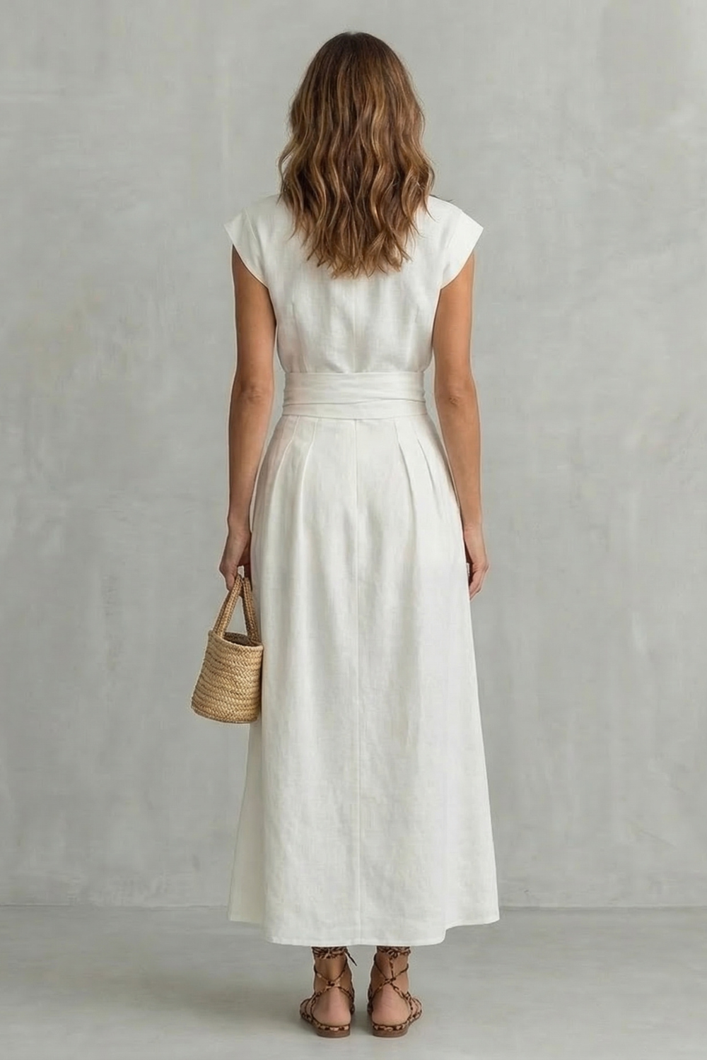 Refined waist detail – Maxi dress