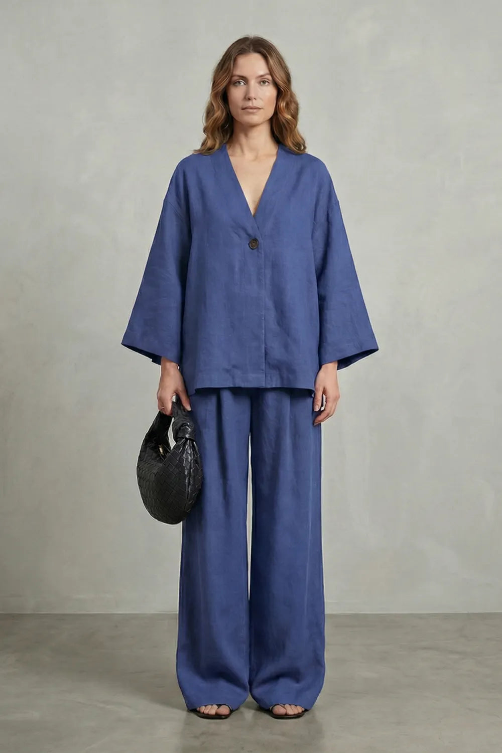 Relaxed wrap silhouette – Two piece set