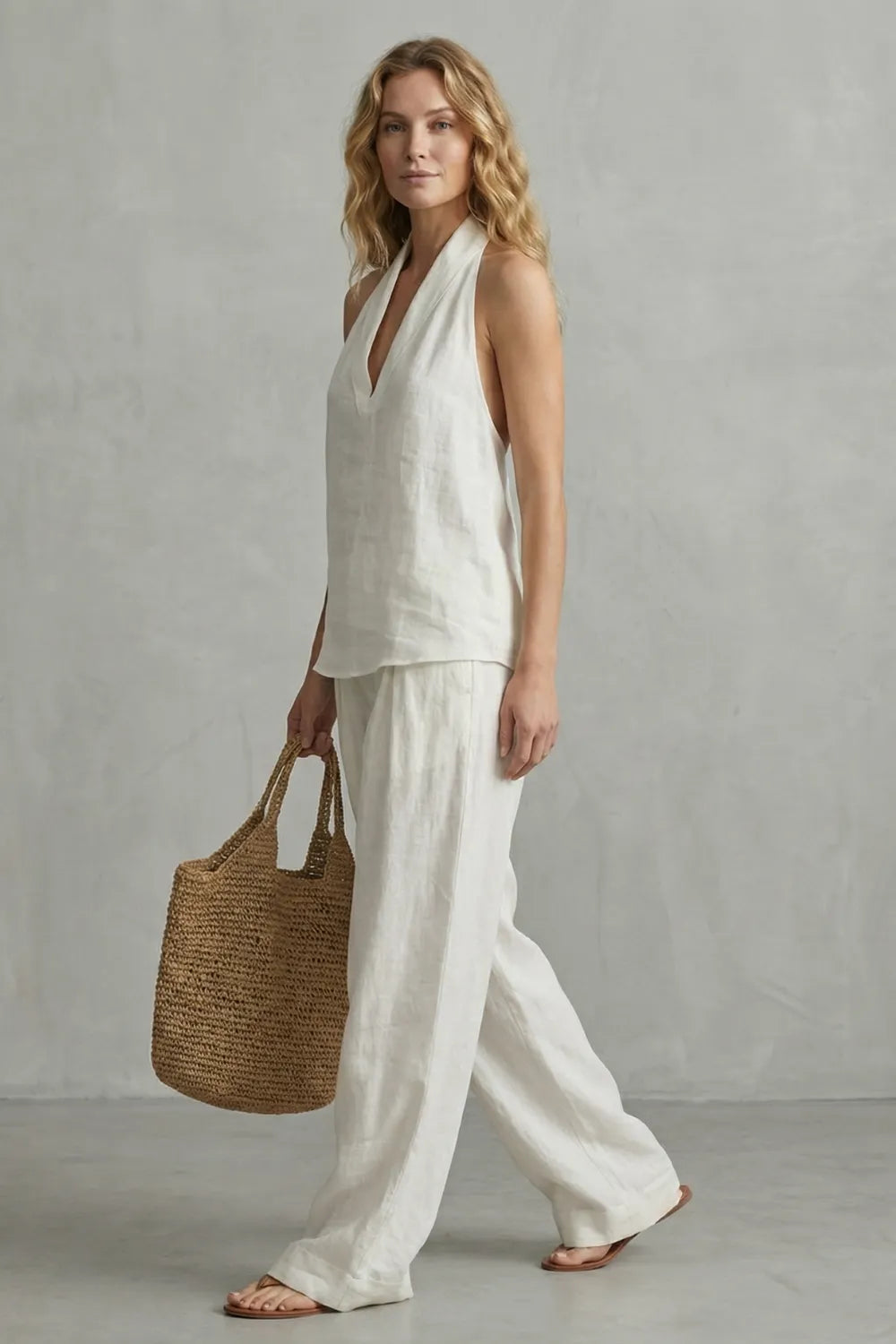 Effortless draped elegance – Two piece set