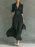 Maéline - Chic Fitted Waist Dress
