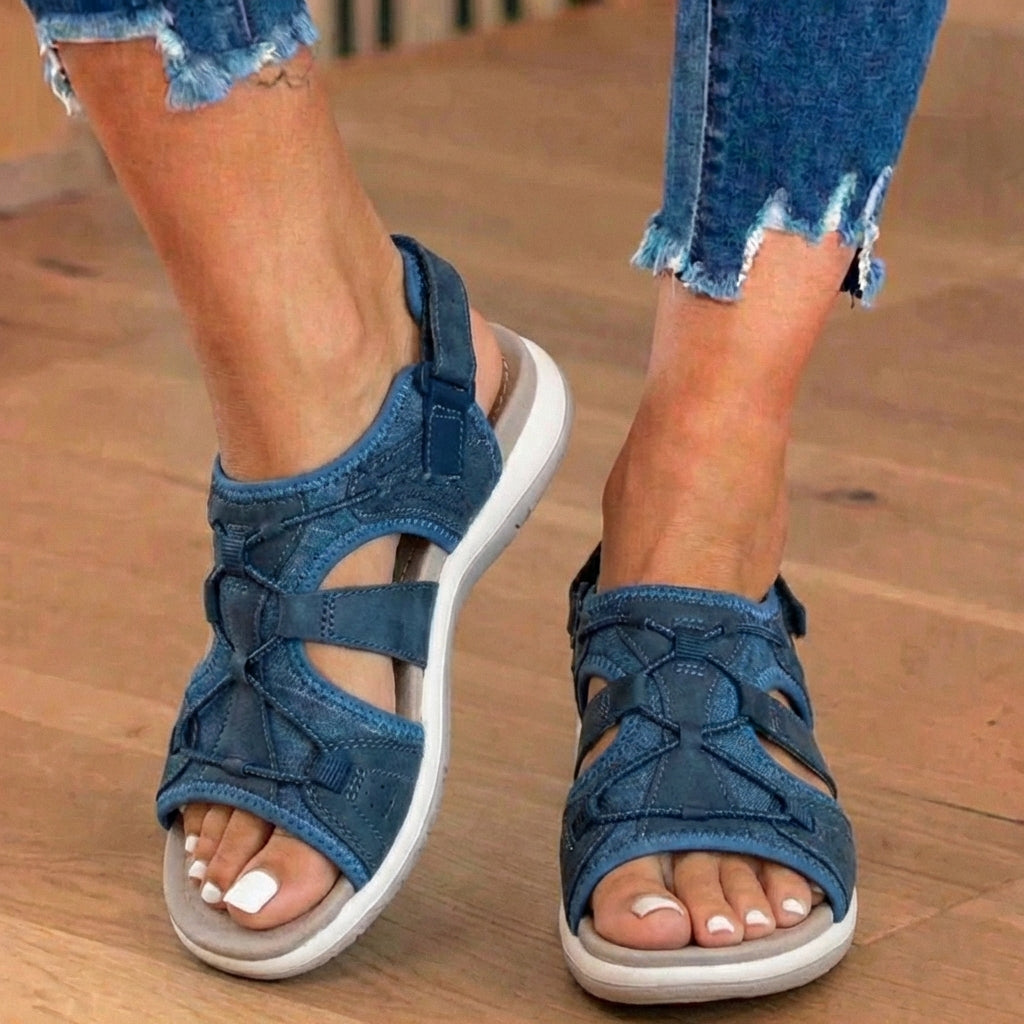 Orthopedic Sport Mesh Sandals - Multi-Strap Adjustable Design
