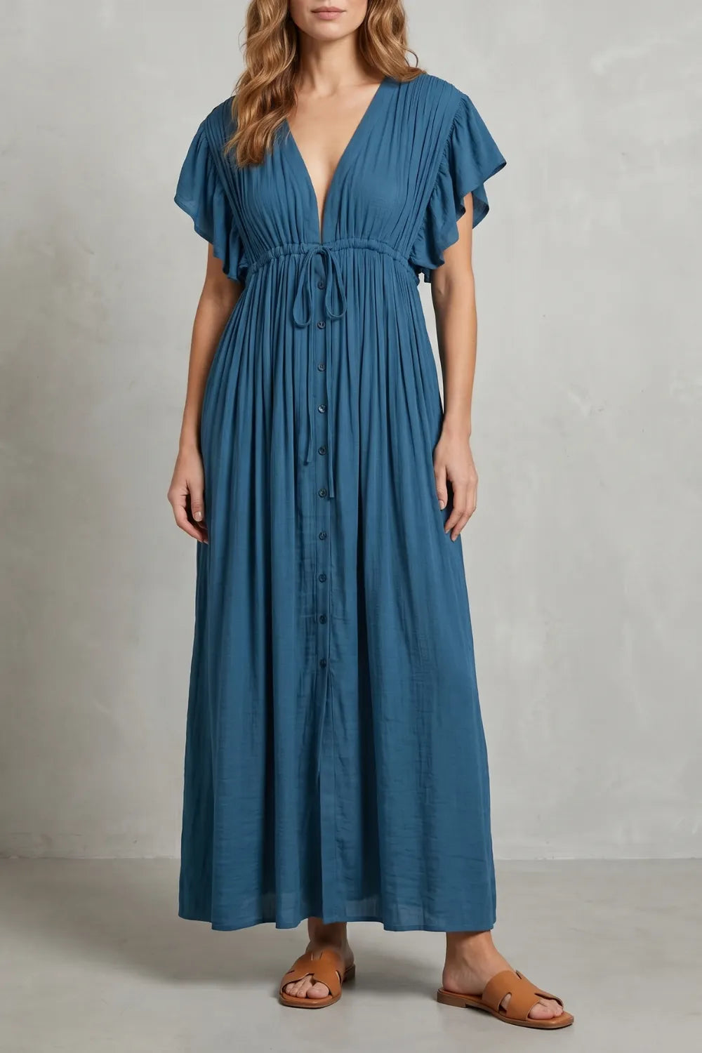 Airy resort elegance – Maxi dress