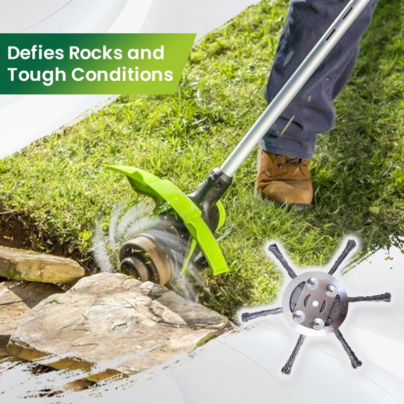 🔥LAST DAY PROMOTION - 50%OFF🌿Trimmer Replacement Head,Steel Wire Grass Cutting Head